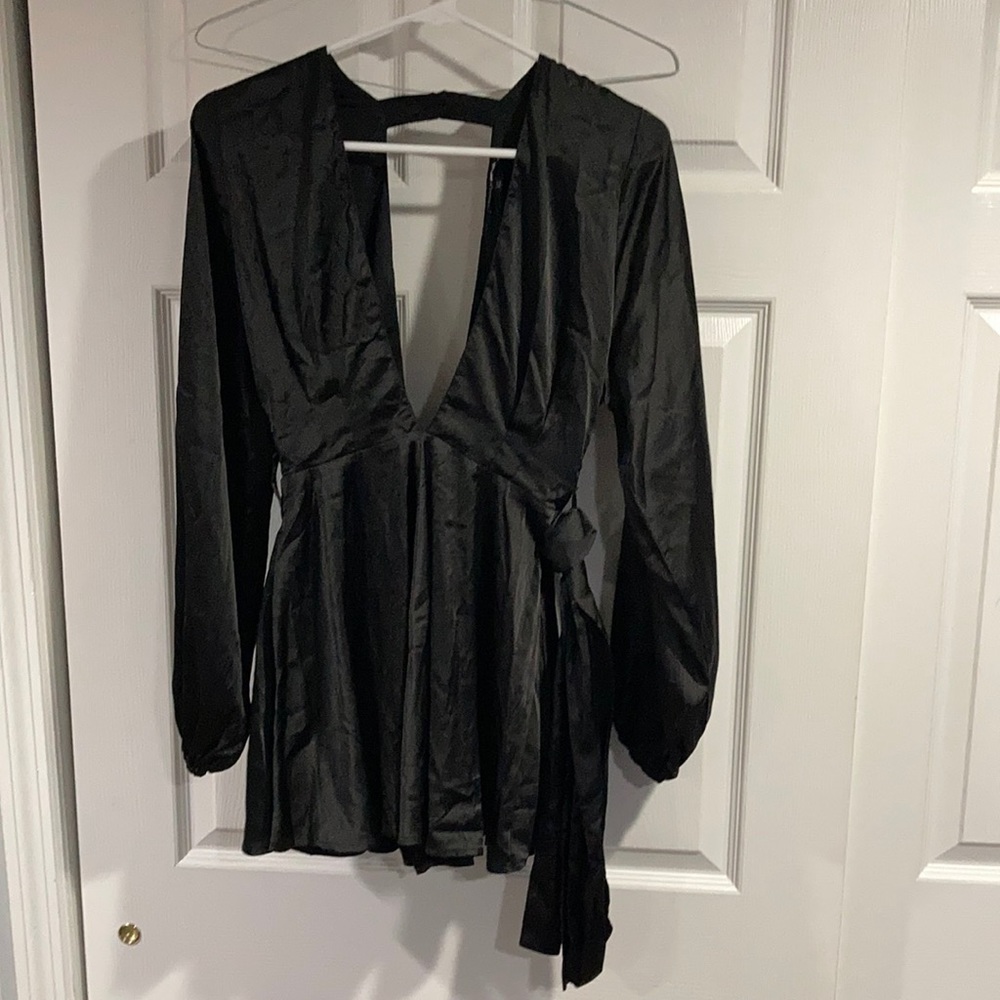 Fashion Nova Black Romper